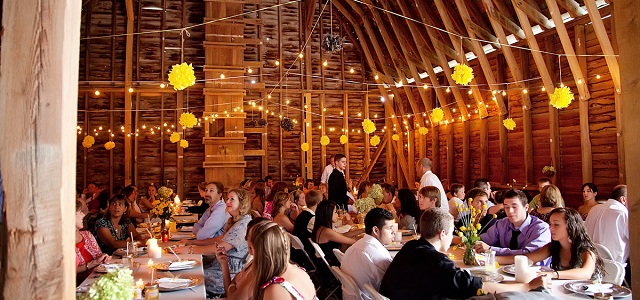 Reception in the Barn